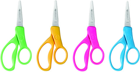 Westcott Kid's Pointed 5" Stainless Steel Scissors