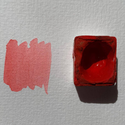 Handmade watercolor - Rouge Red red red
