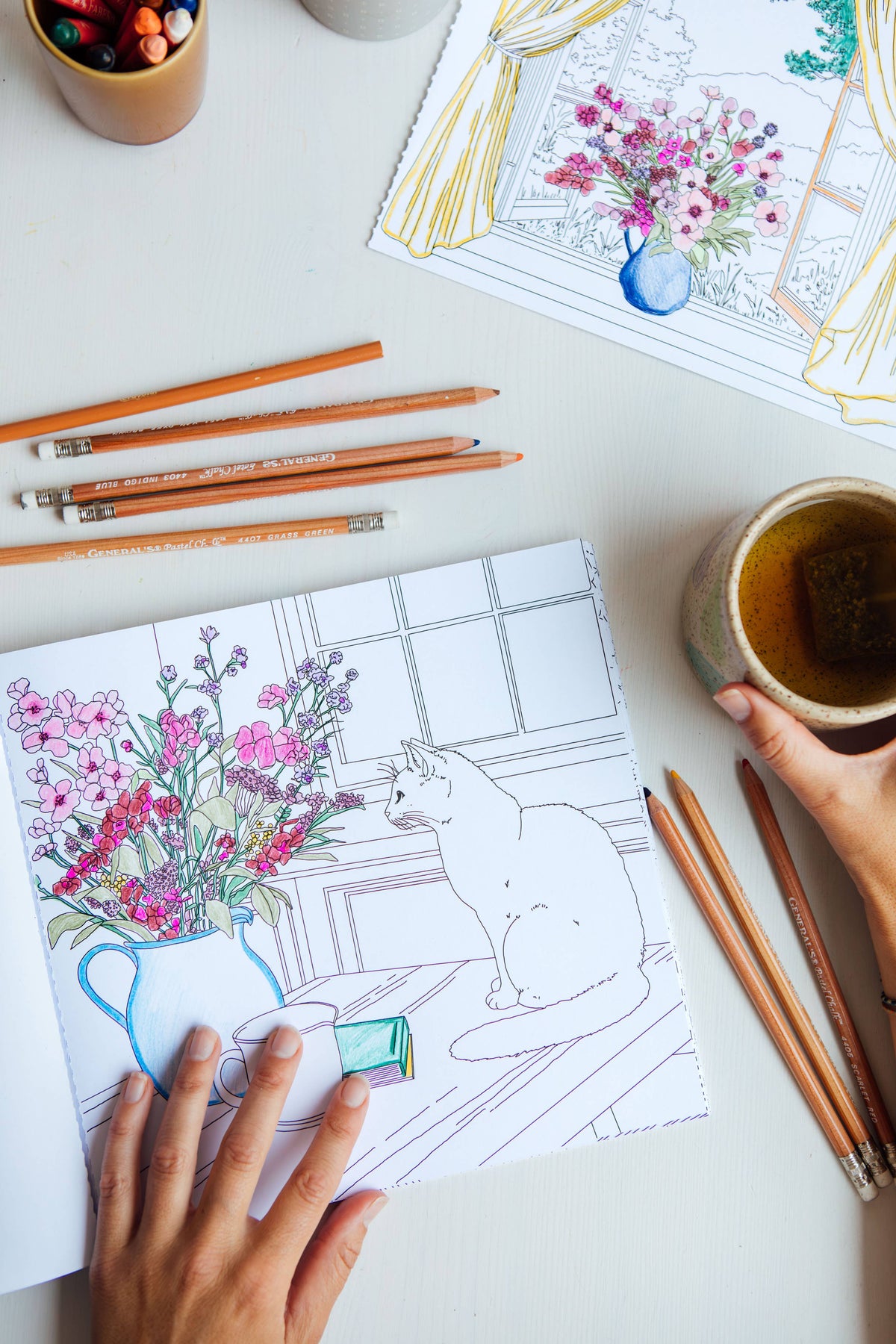 Still Life: A Adult Coloring Book for Cozy Days