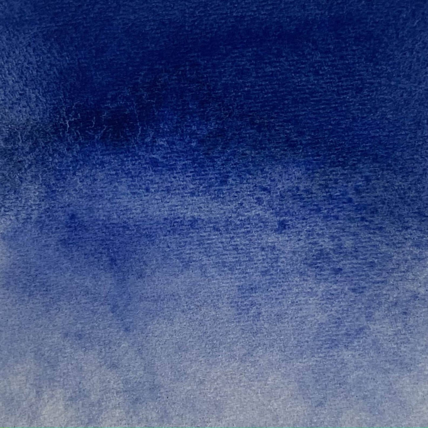 Handmade watercolor - Niki Blue