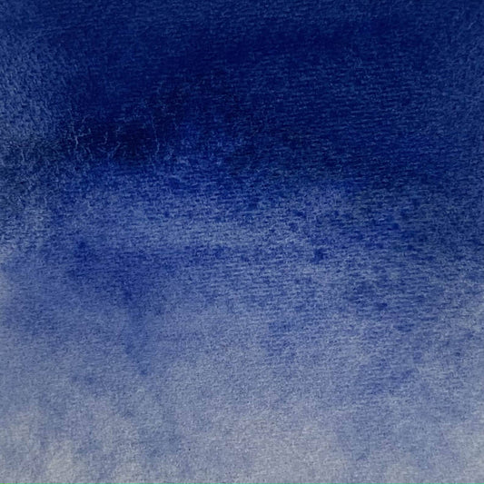 Handmade watercolor - Niki Blue