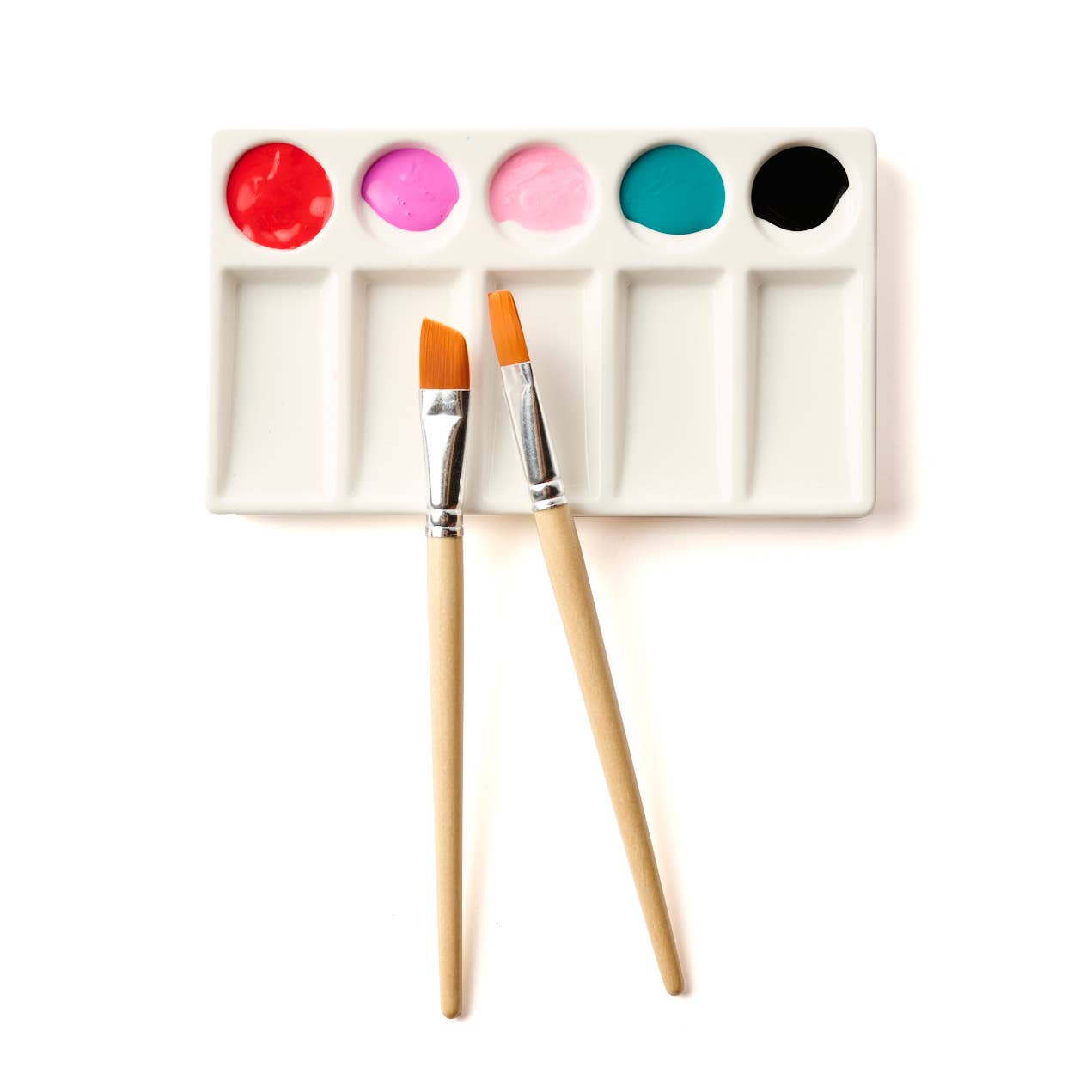 Porcelain Palette - 10 Wells - Durable & Easy to Clean
