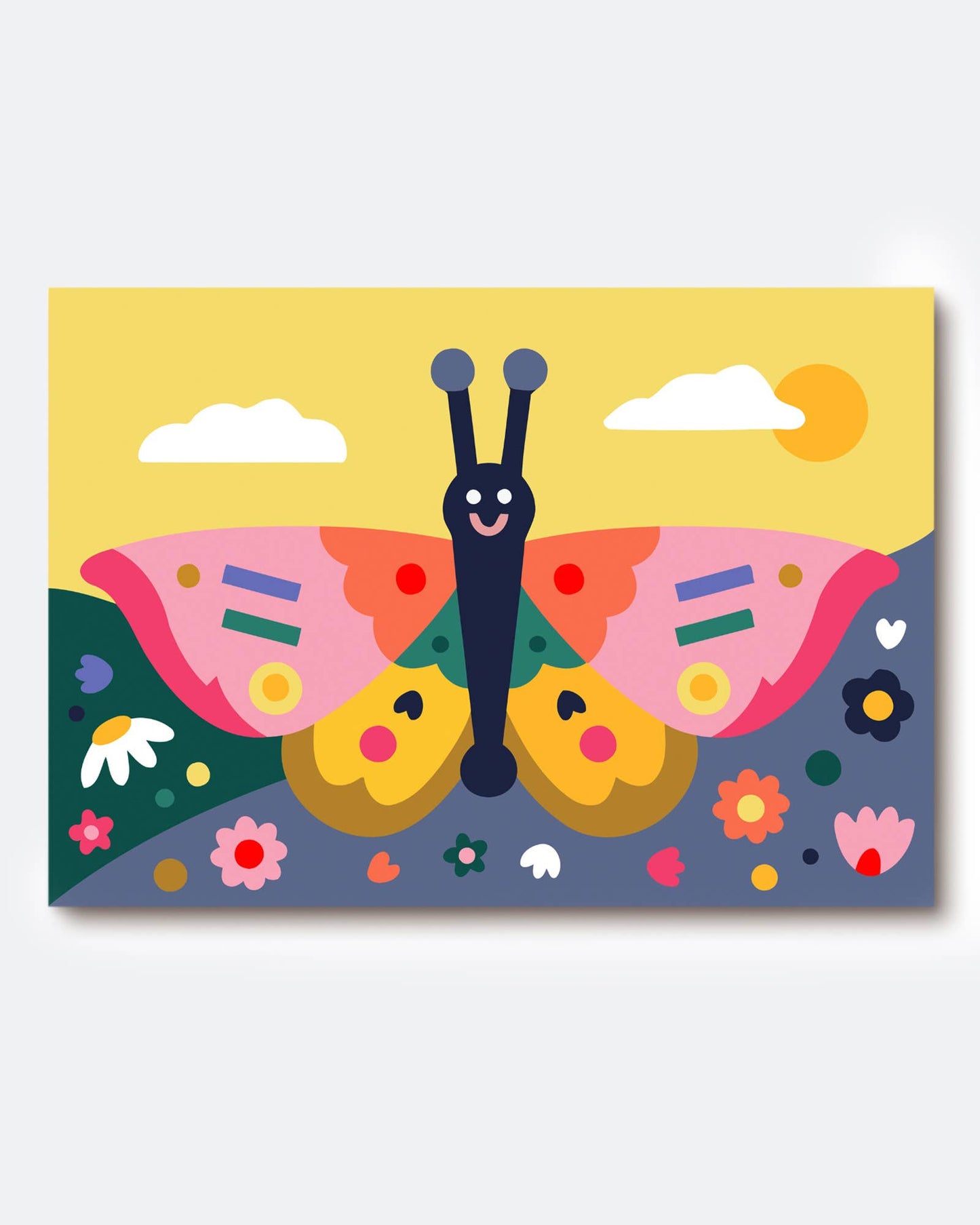 Paint by Numbers Kit & Canvas for Kids - Spring Wings