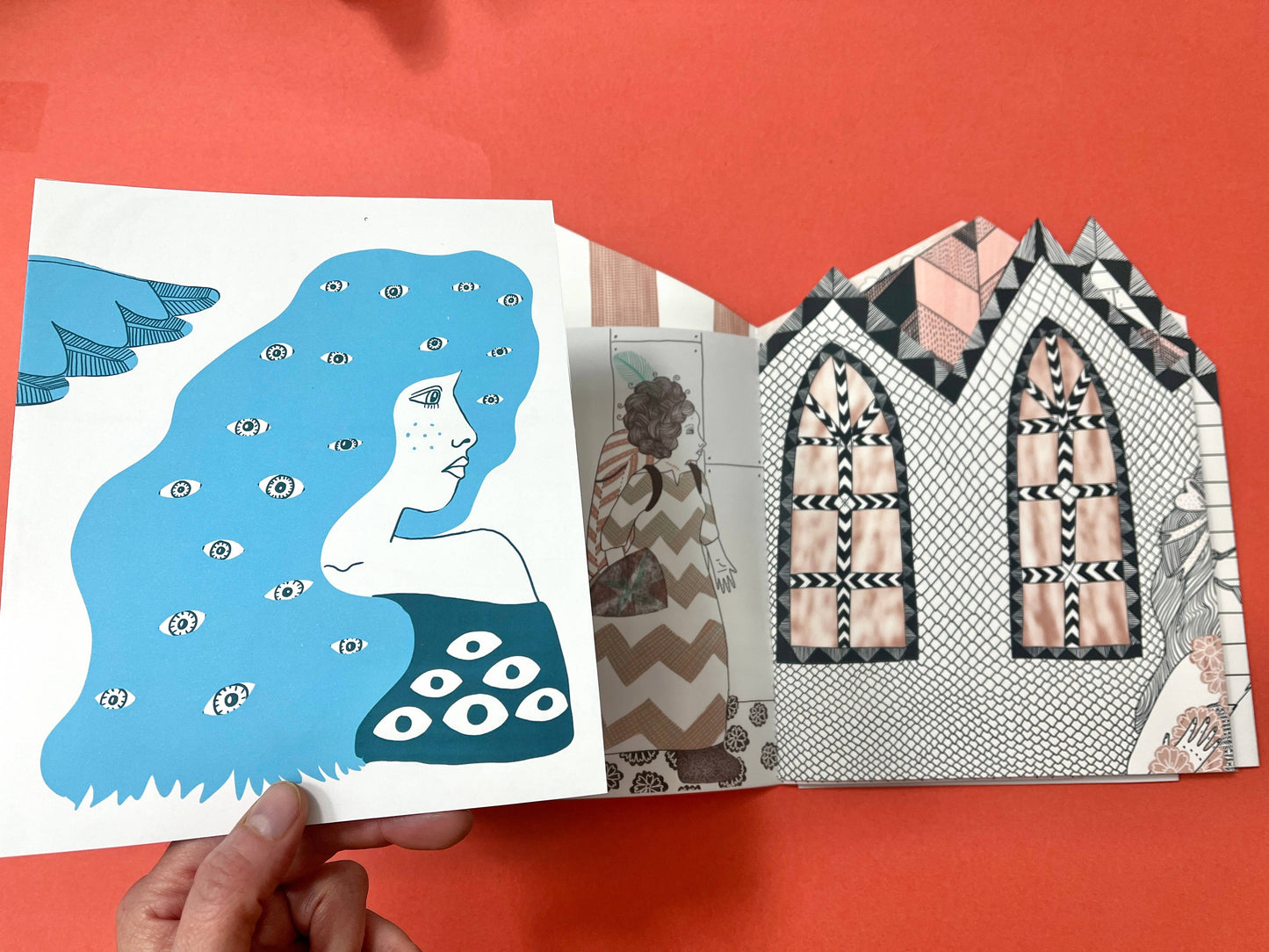 Pageant - A Fold Out Art Zine