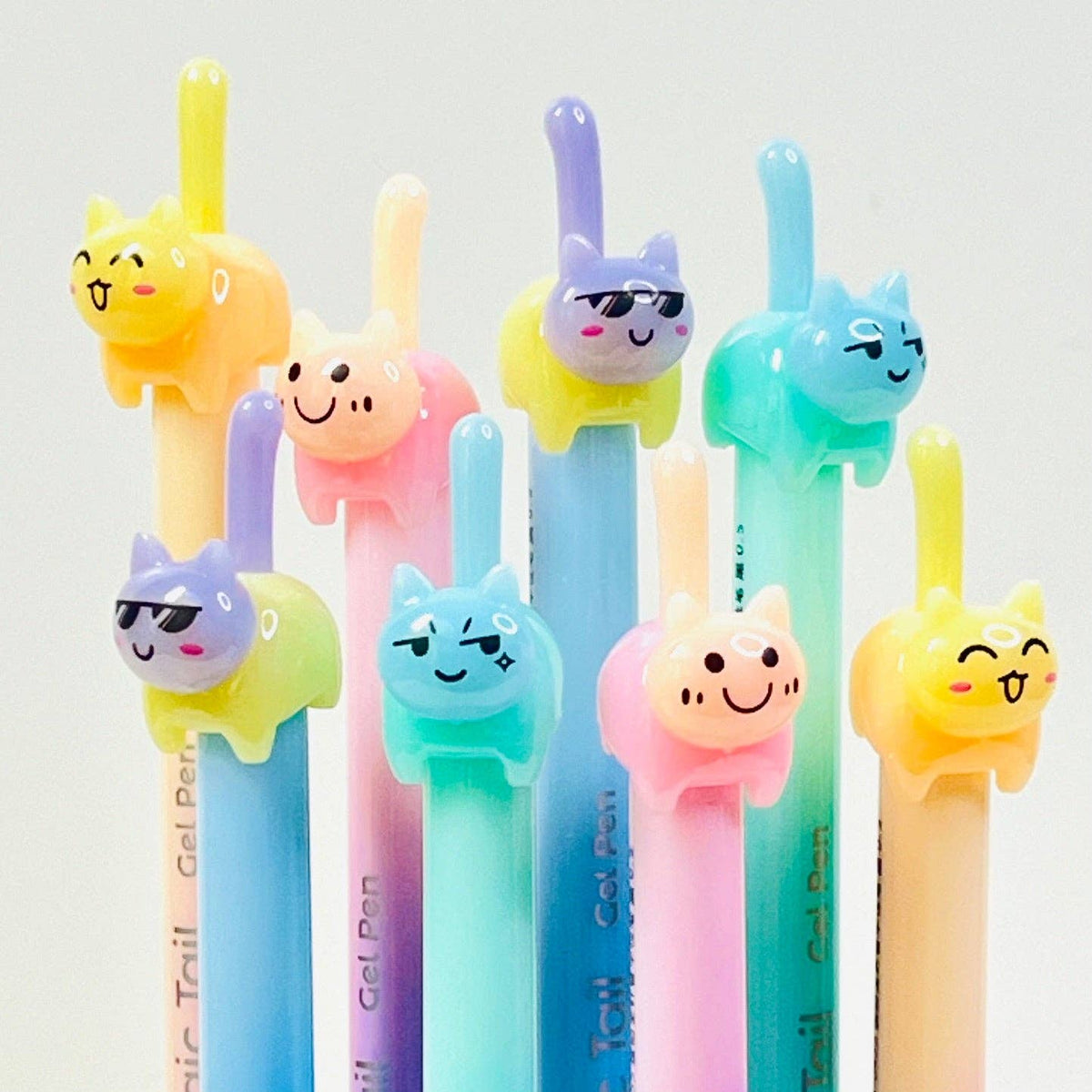 22189 Cat Tail Colors Gel Pen