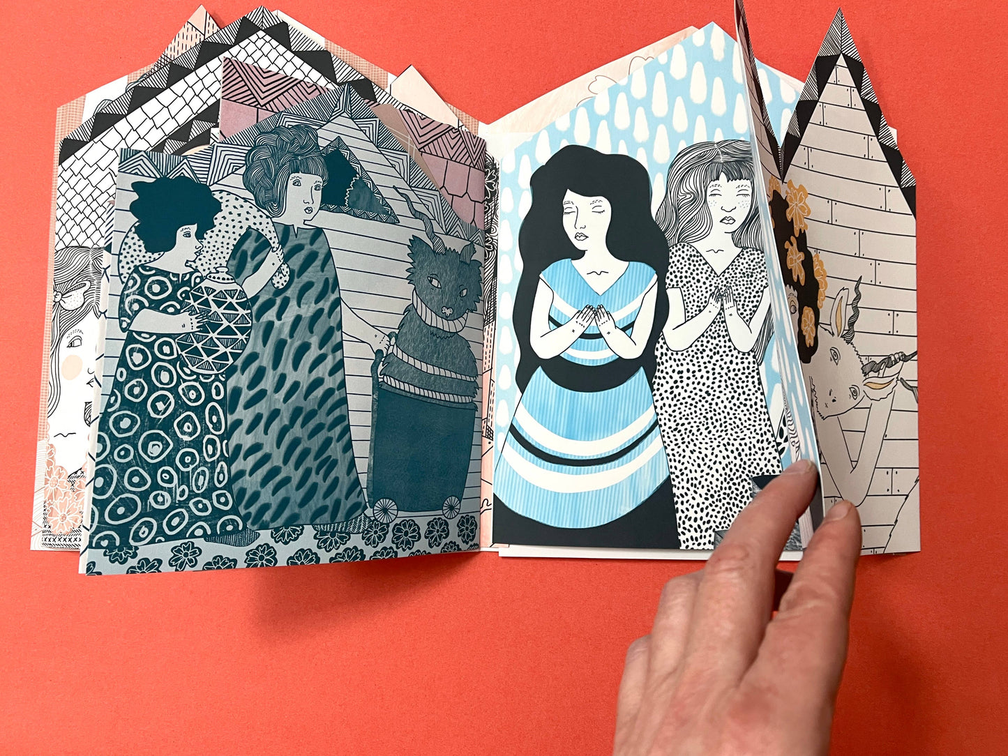 Pageant - A Fold Out Art Zine