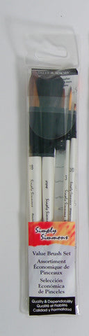 Simply Simmons Nat/Synt Watercolor Brush Set