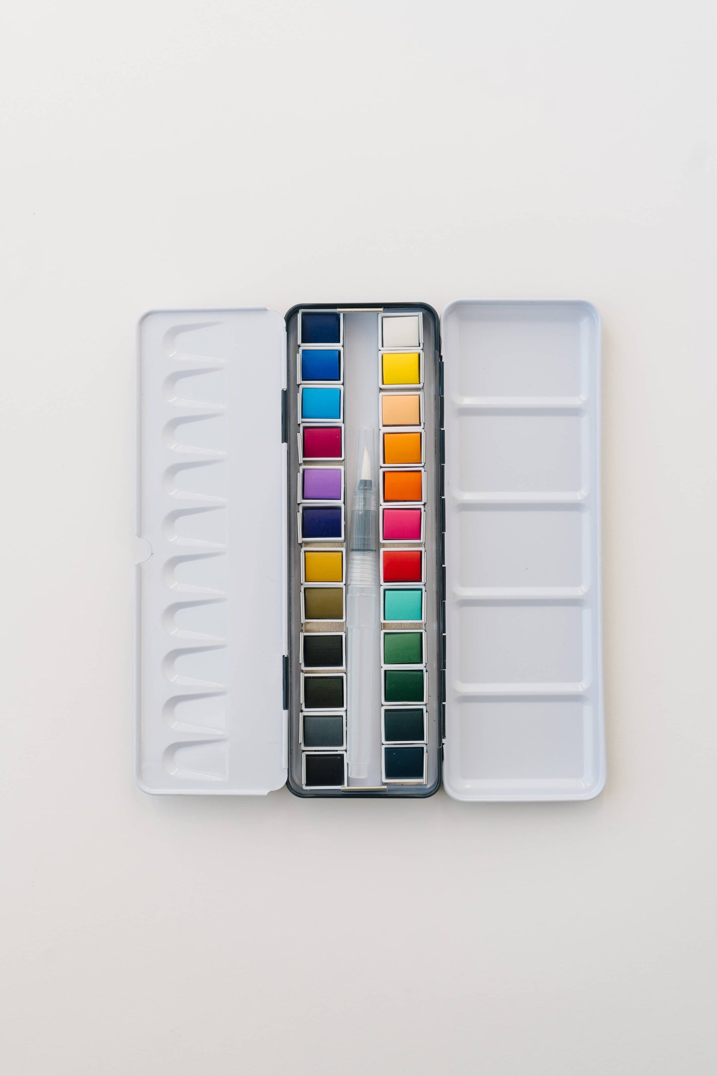 24 Color Watercolor Paint Palette
