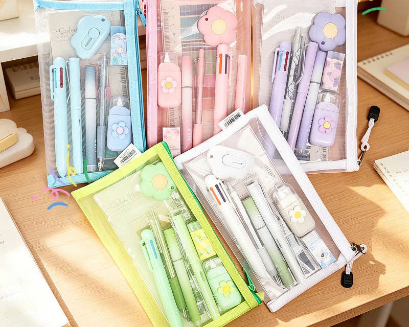 Pastel Student Stationery Set