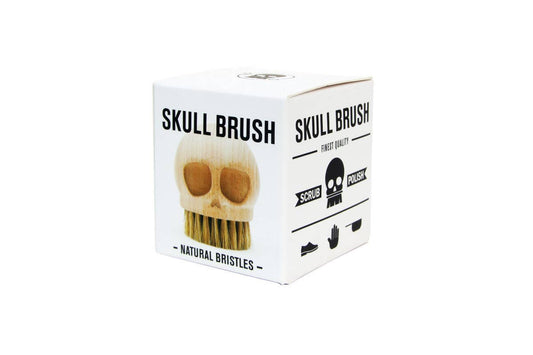 Skull Brush - Finest quality beech wood brush