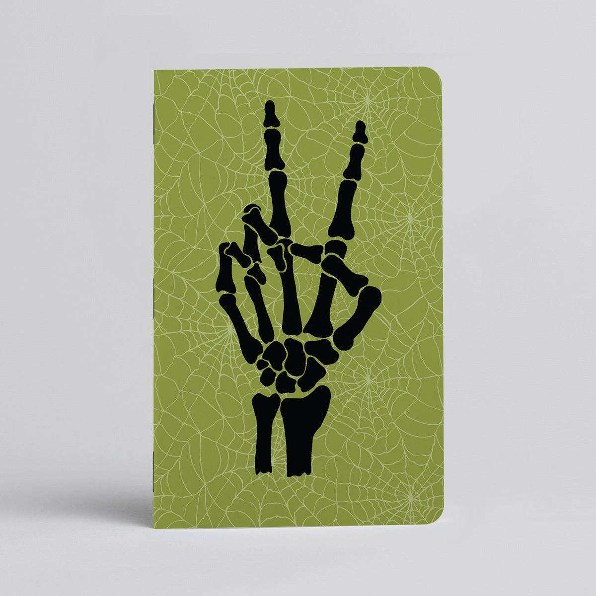 Peace Off Pocket Notebook - Skeleton Hands