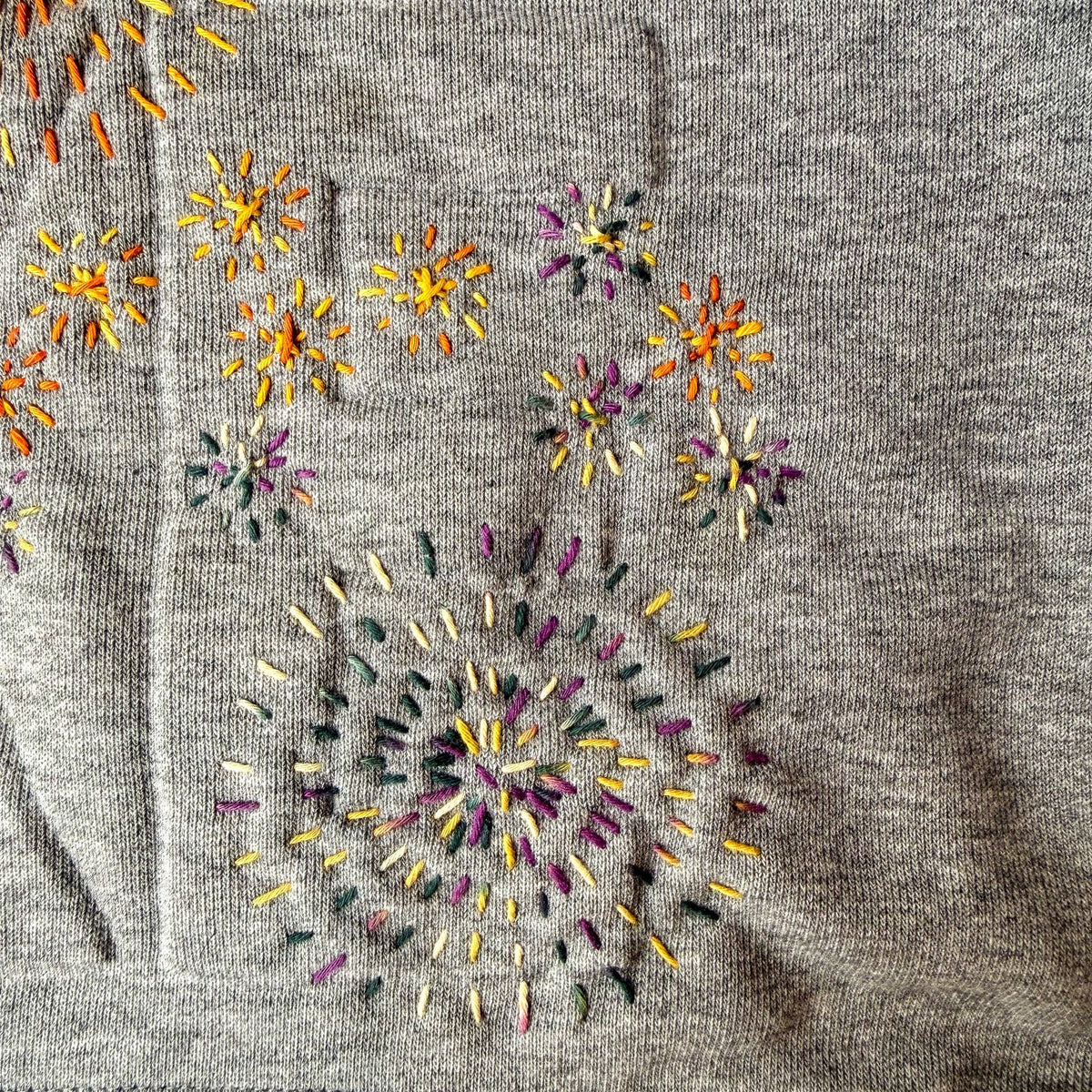Hanabi (Fire Flowers): Visible Mending Transfers