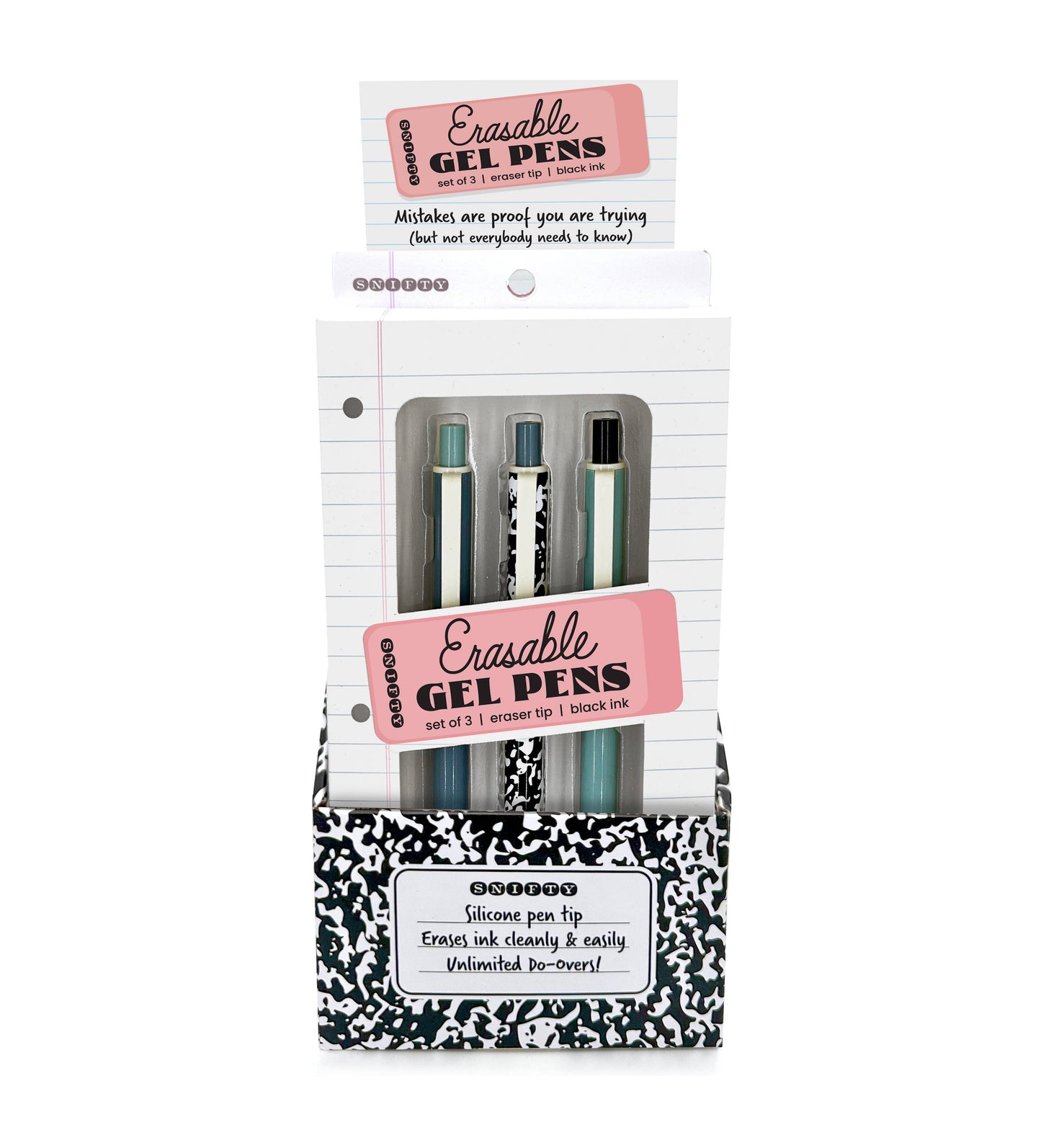 RETRO ERASABLE GEL PEN SET