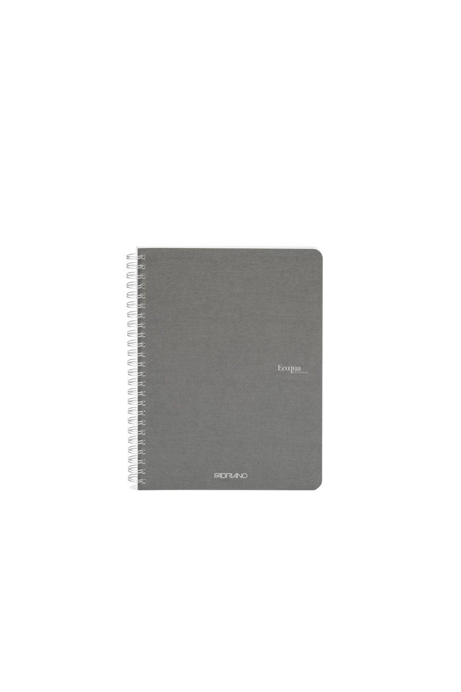 Fabriano Ecoqua Original Spiral-Bound Notebook, 5.8 in x 8.3 in, A5, Blank, 70 Sheets