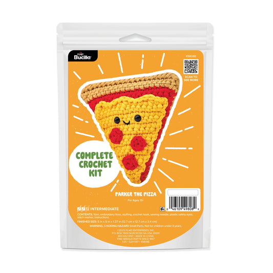 Bucilla Amigurumi Crochet Kit - Parker the Pizza