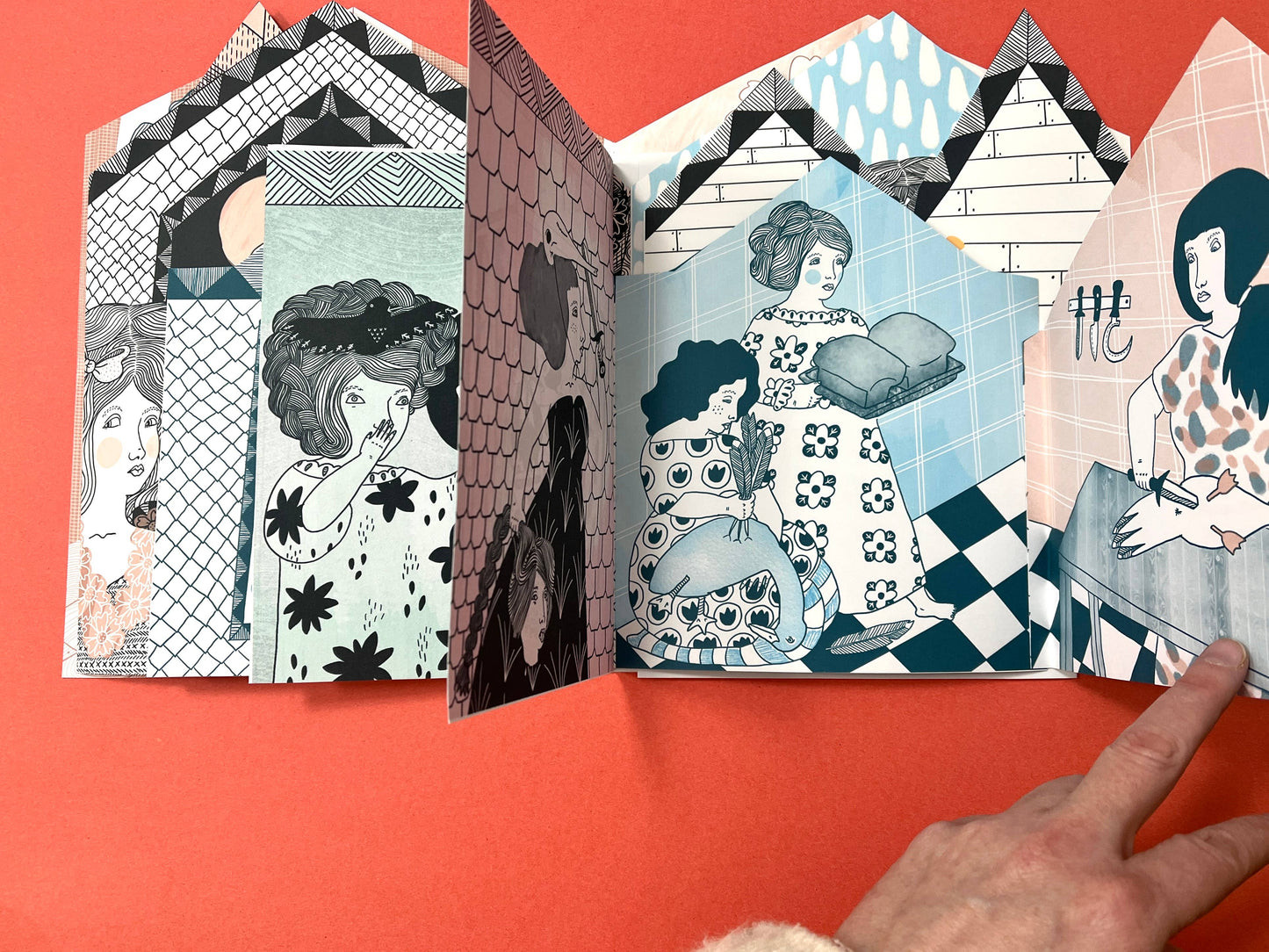 Pageant - A Fold Out Art Zine