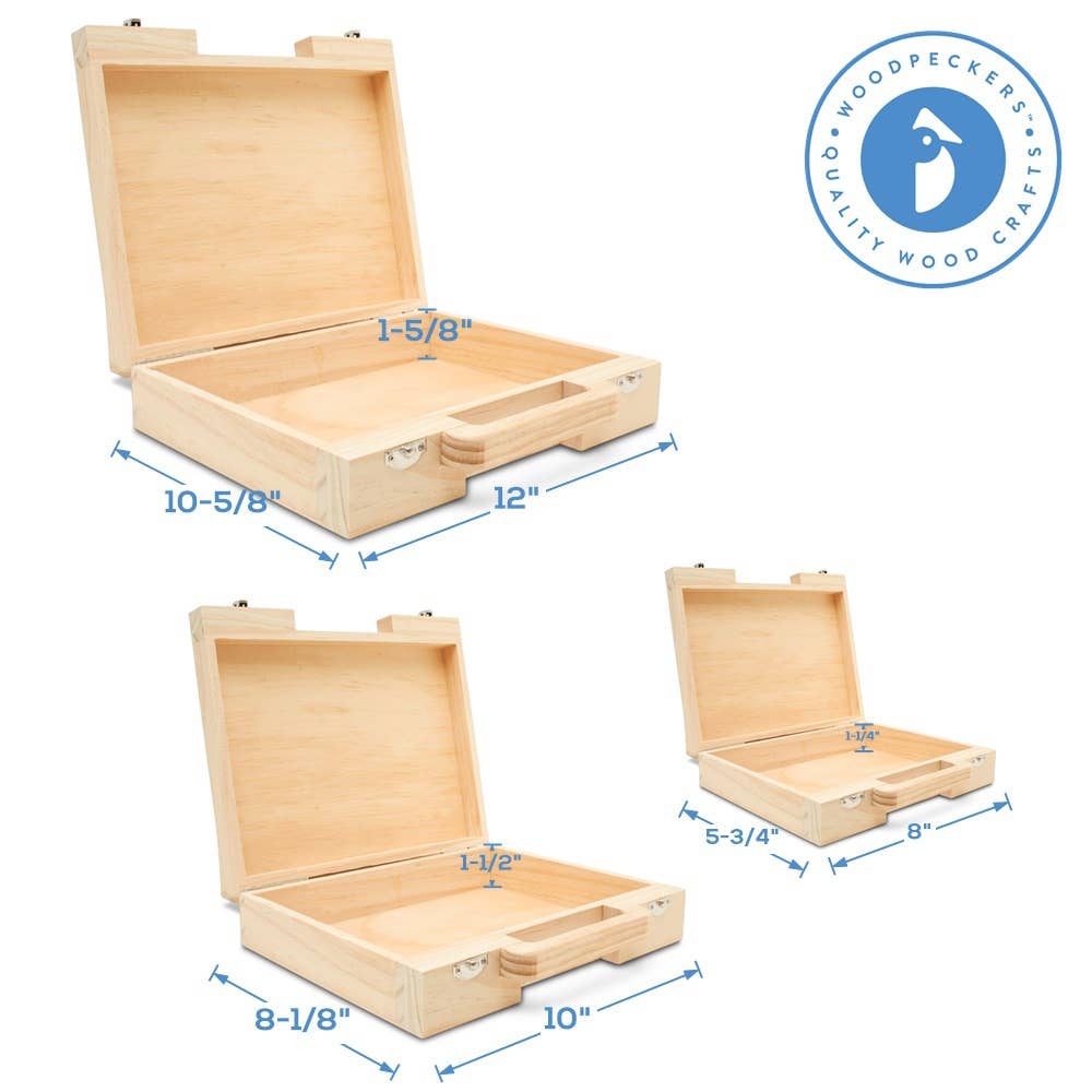 10-5/8" Unfinished Wood Case