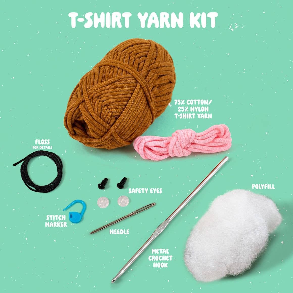 Bucilla ® Amigurumi Crochet Kit - Billy the Bear 5"