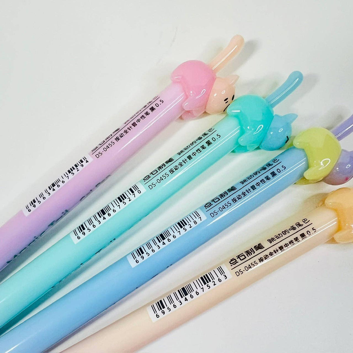 22189 Cat Tail Colors Gel Pen