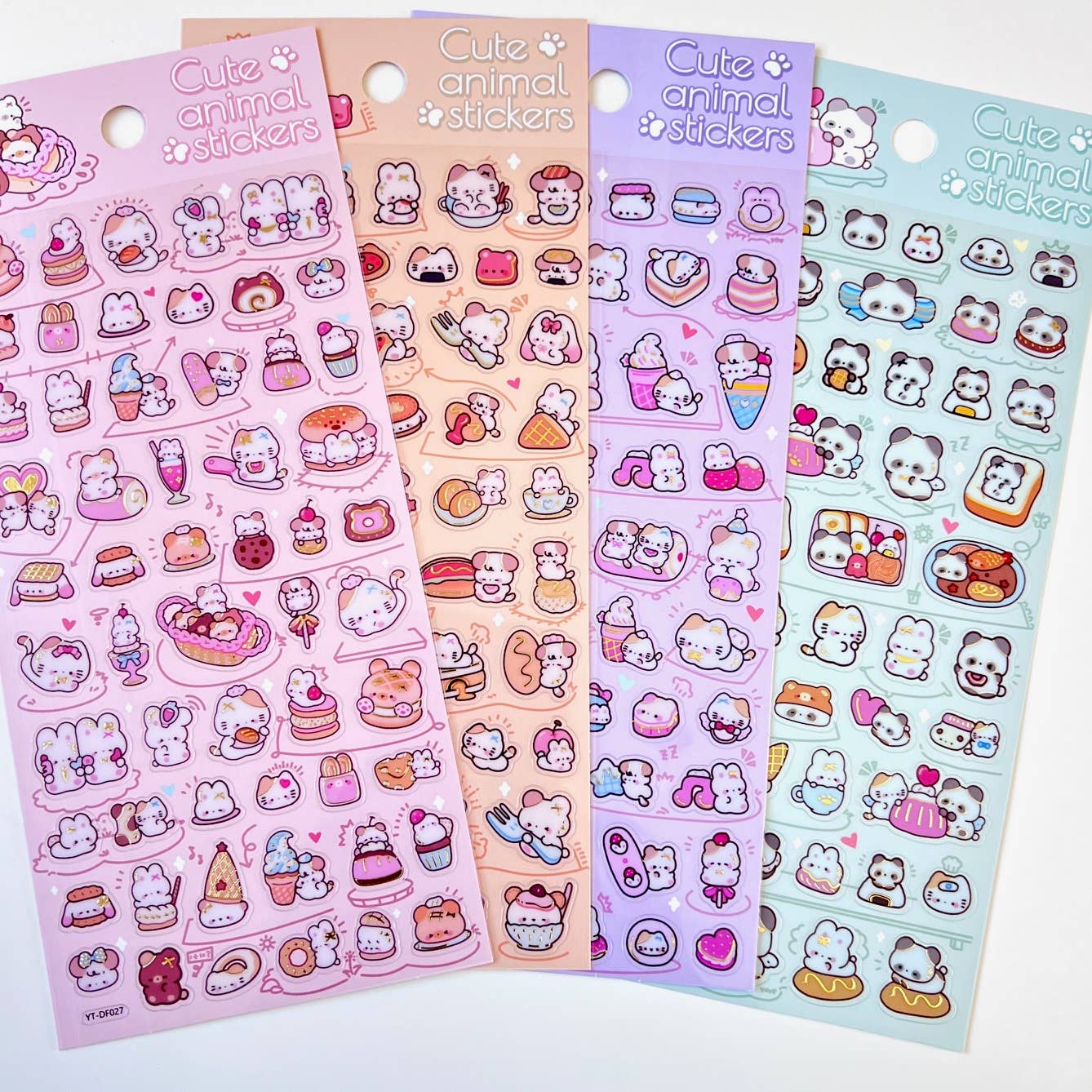 11083 Cute Animal Phone Stickers-12