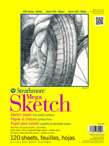 Strathmore 300 Series Sketch Pads