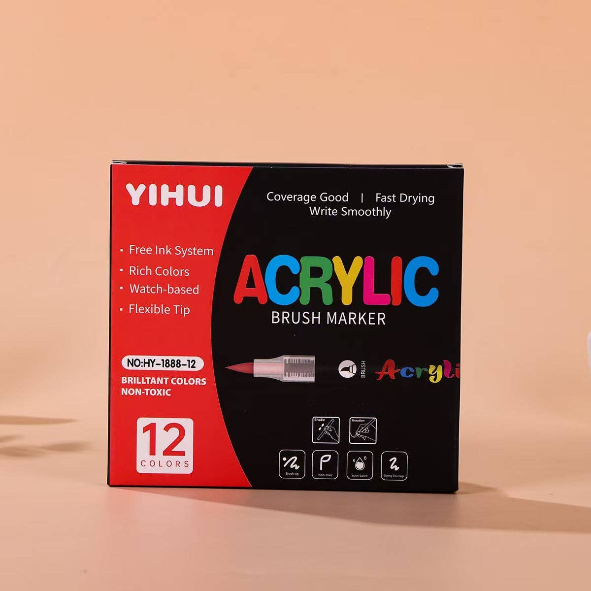 Yihui Acrylic Paint Marker Set