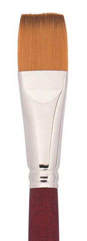 Velvetouch Series 3950 Short Handle Synthetic Golden Taklon Brushes