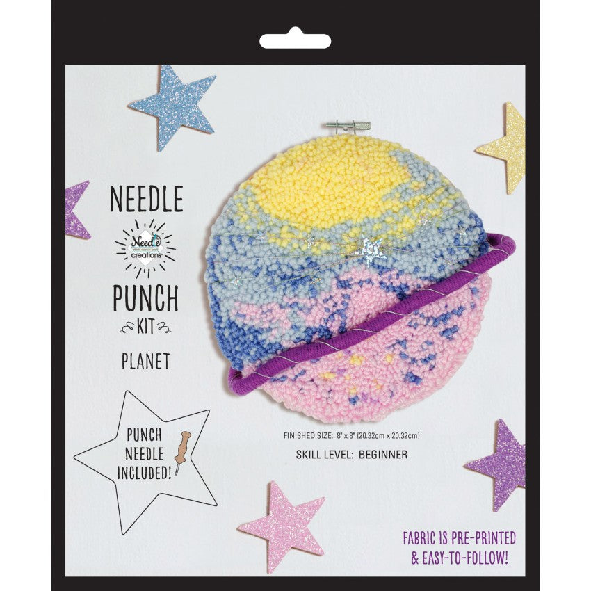 Punch Needle Kit: Planet