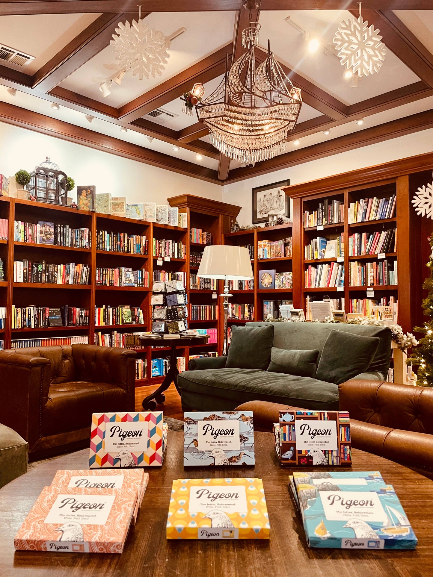 Hebridean Pigeon, Folding Seaside Letter Set – Pack of 6