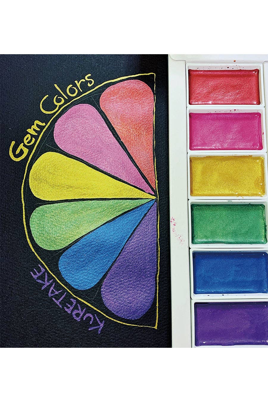 Kuretake® Gansai Tambi Watercolor Pans