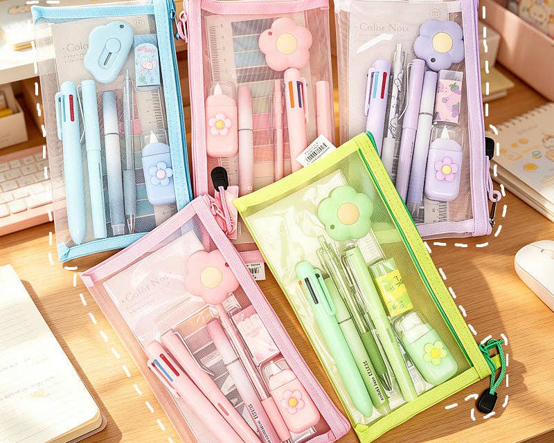 Pastel Student Stationery Set