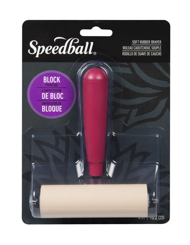 Speedball Soft Rubber Brayer