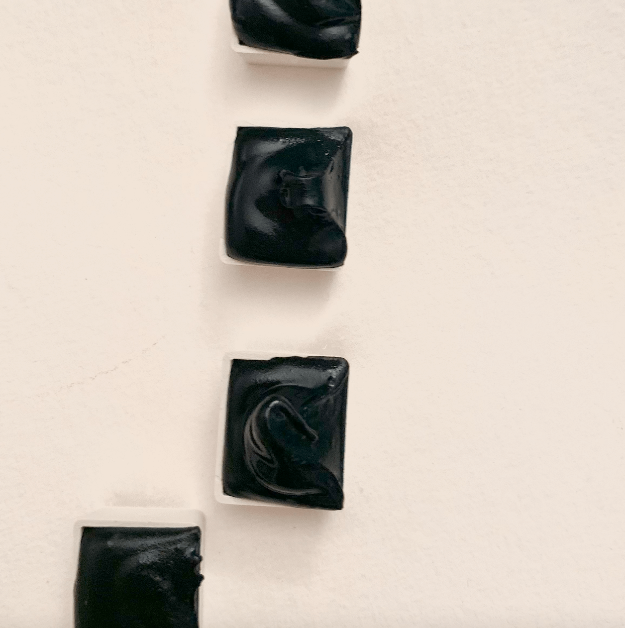 Handmade watercolor - Emerald Green