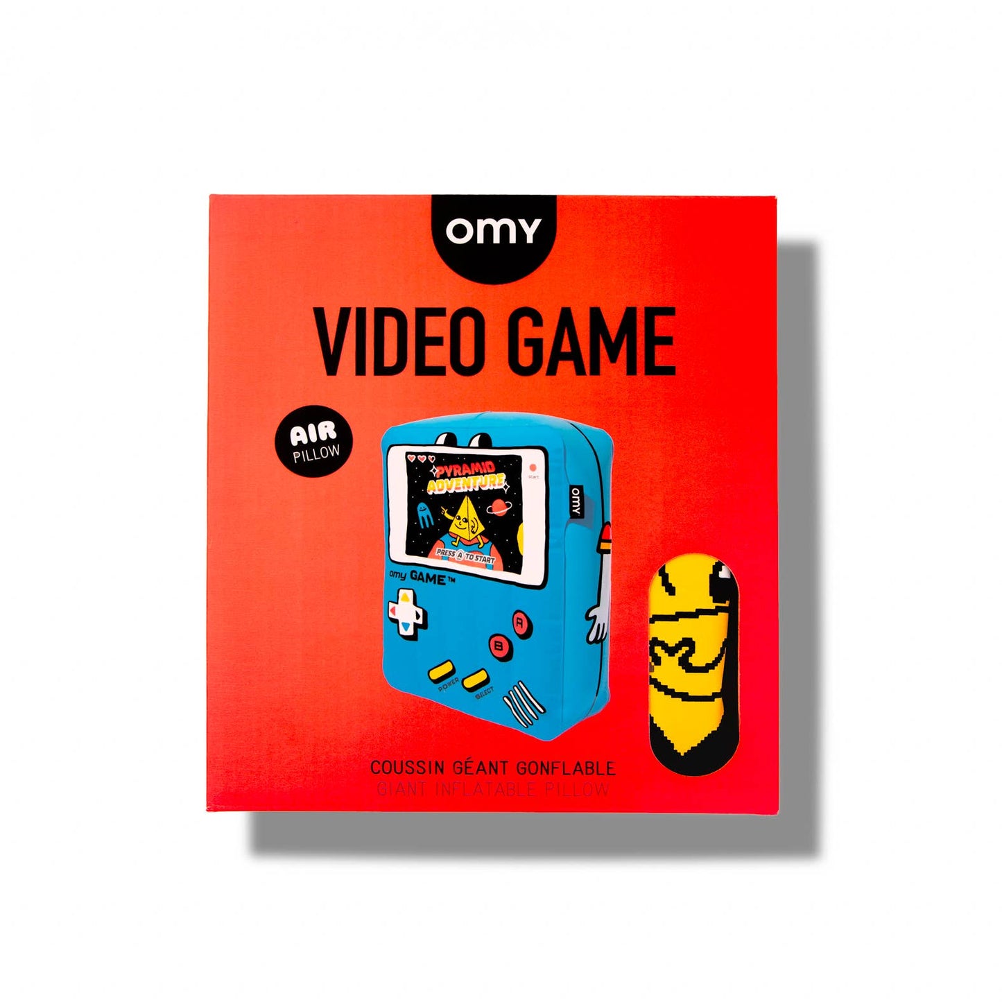 Decorative Air Pillow - Giant Video Game (in fabric)