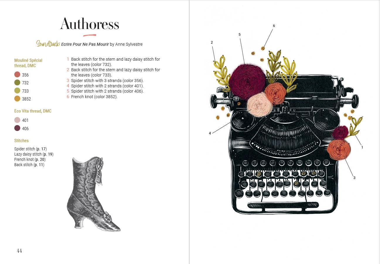 Embroidery Notecards