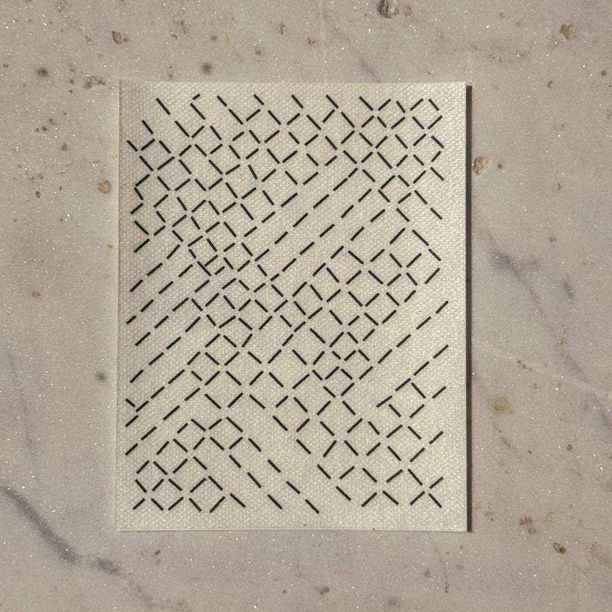 Geometric Stripes . Minimal Mending Series