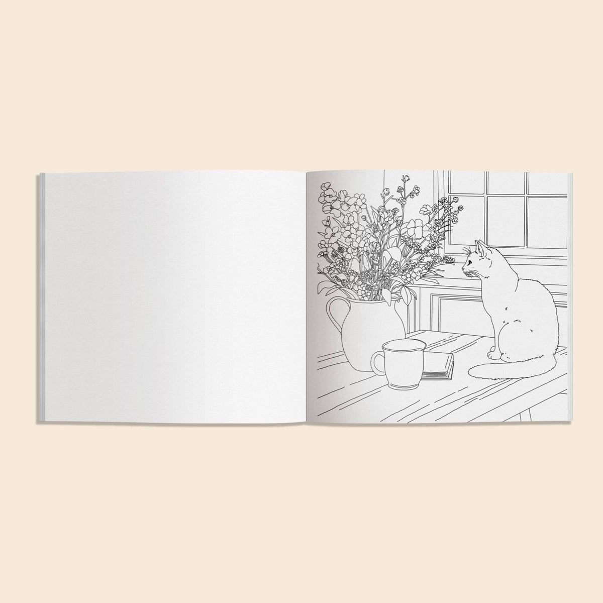 Still Life: A Adult Coloring Book for Cozy Days