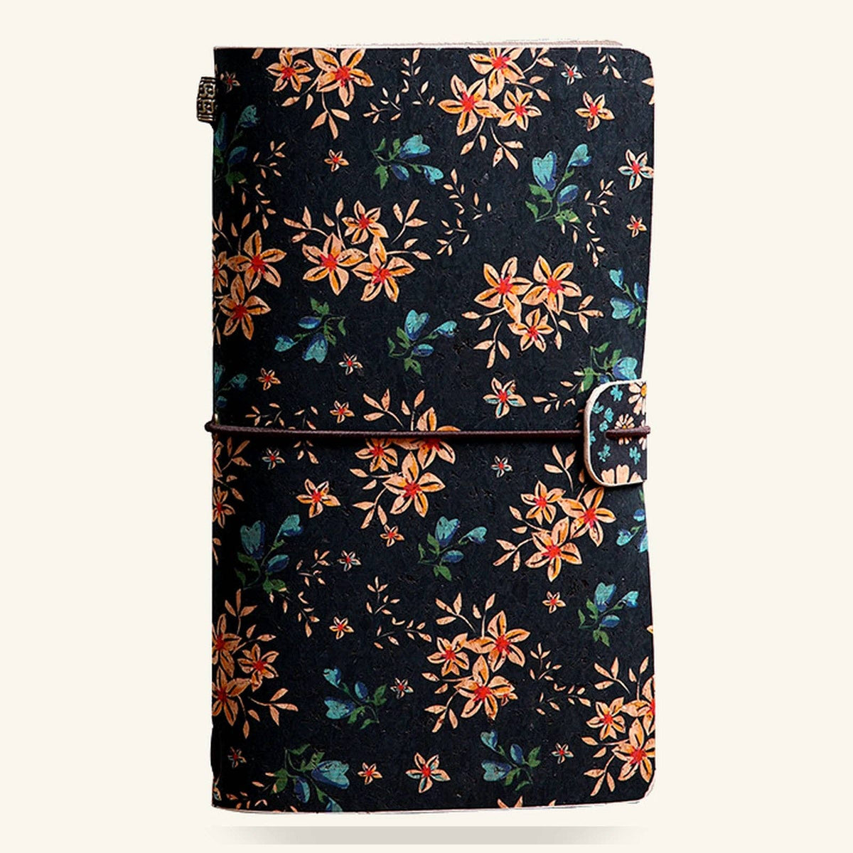 Vintage Floral Traveler Journal