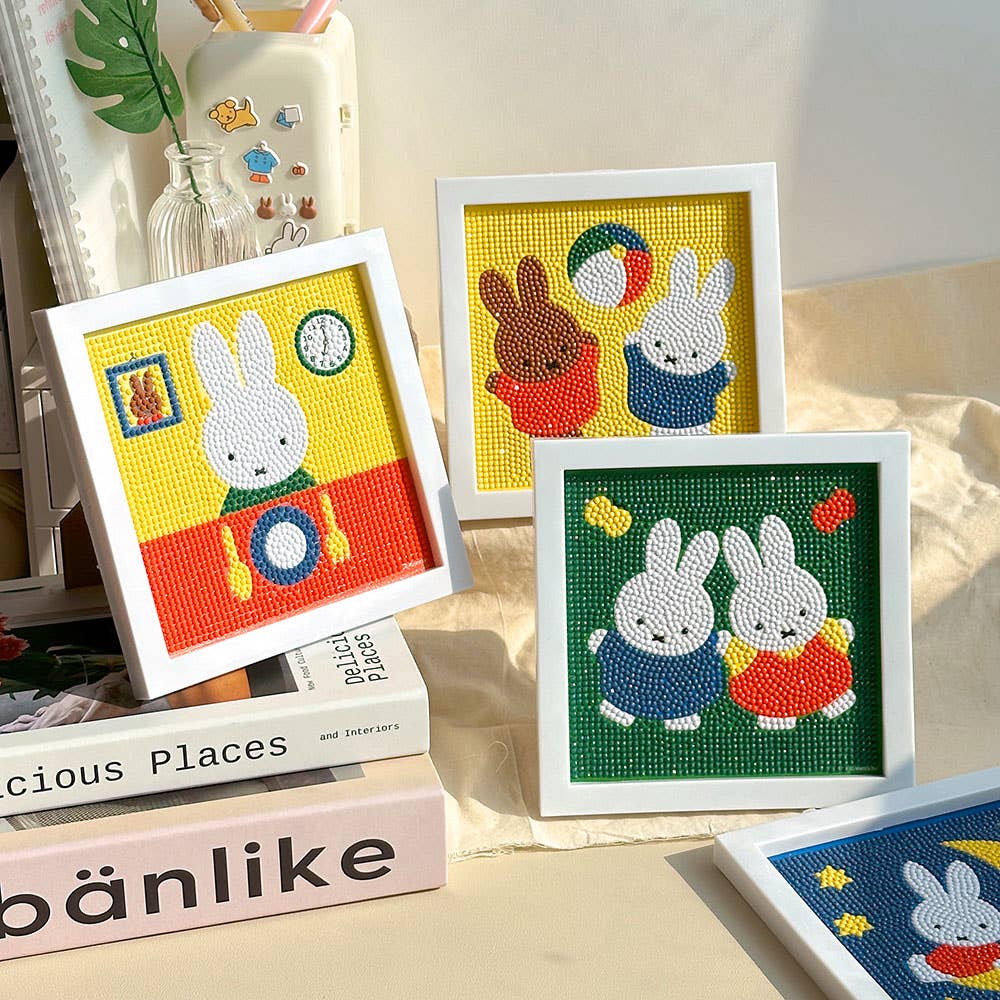 Miffy Diamond Painting Frame DIY Kit