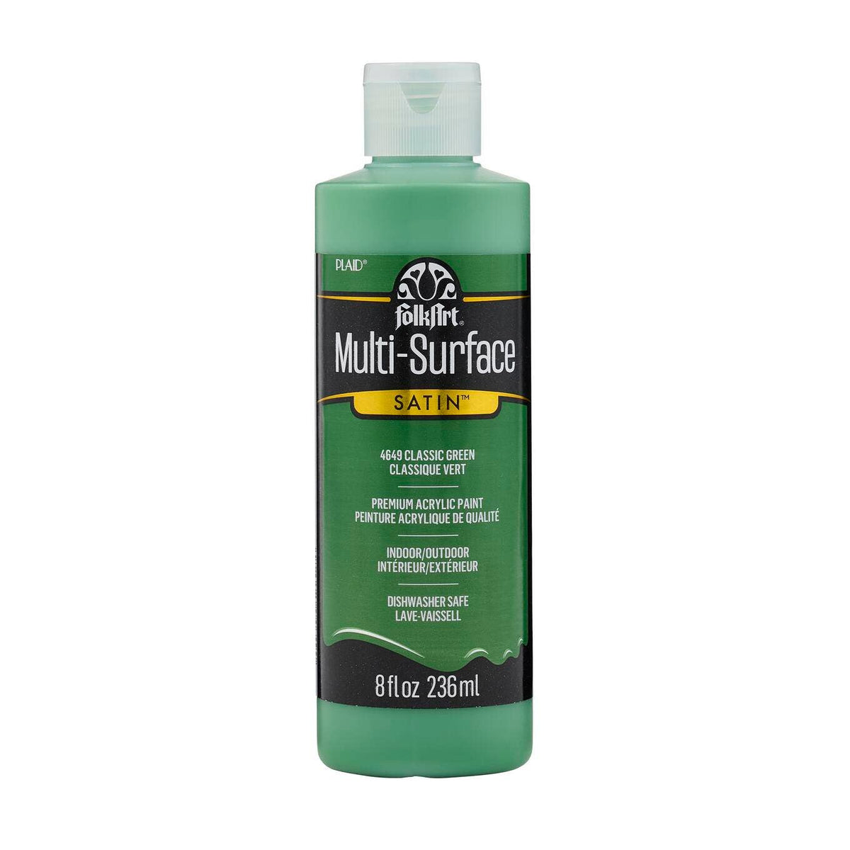 FolkArt ® Multi-Surface Satin Acrylic Paint, 8 oz and 16 oz