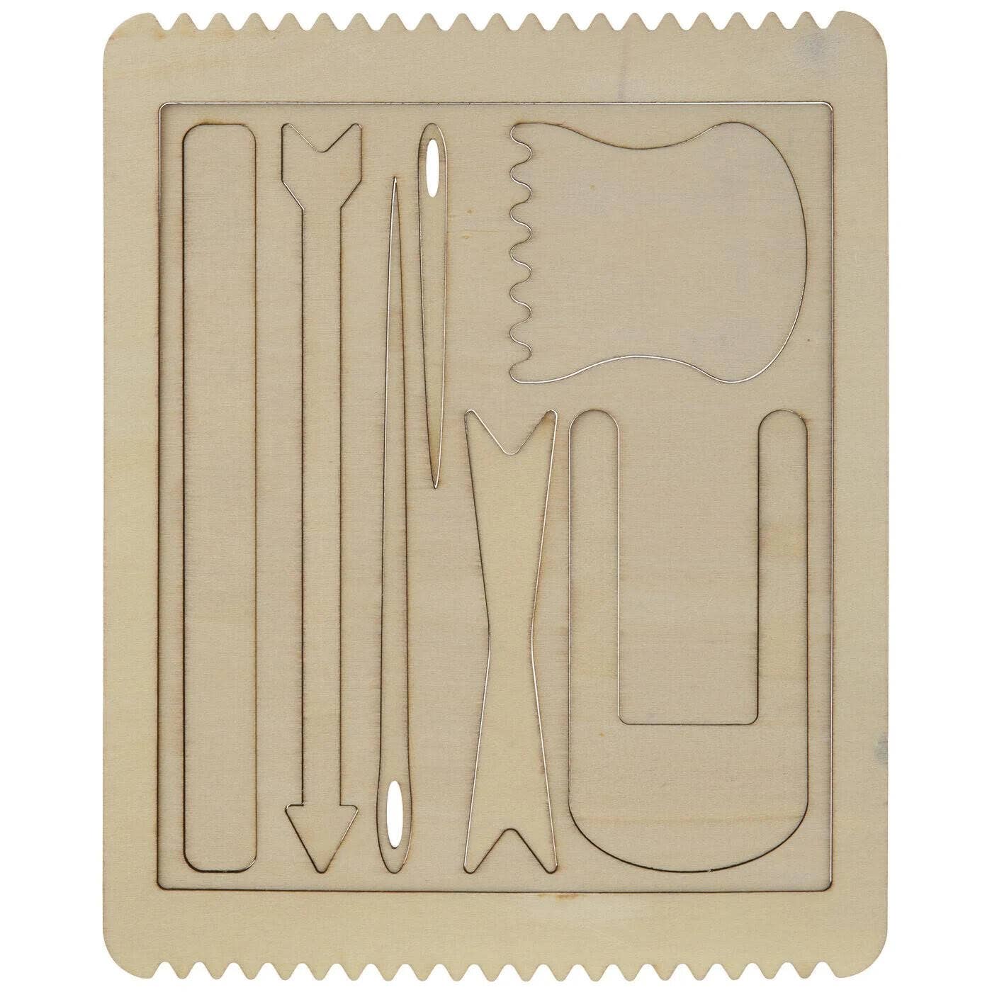 Bucilla ® Weaving Loom All-In-One Kit - Rectangle, 8 piece