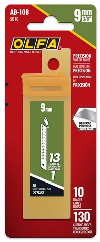 Olfa 9MM Ab 10B Snap Blades 10PK