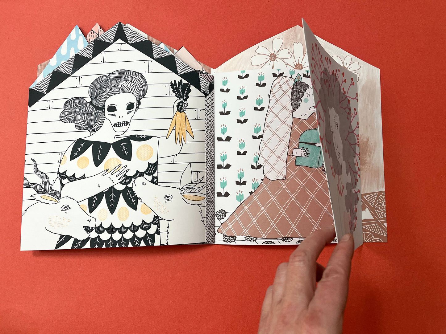 Pageant - A Fold Out Art Zine