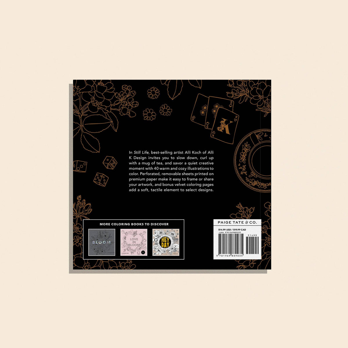 Still Life: A Adult Coloring Book for Cozy Days
