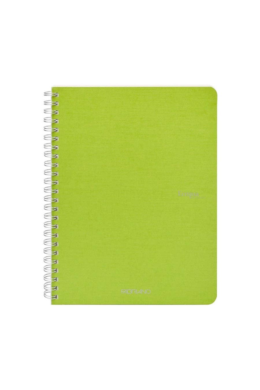 Fabriano Ecoqua Original Spiral-Bound Notebook, 5.8 in x 8.3 in, A5, Blank, 70 Sheets