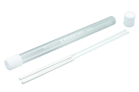 MONO Zero Refillable Round Eraser Refill - 2 Pack