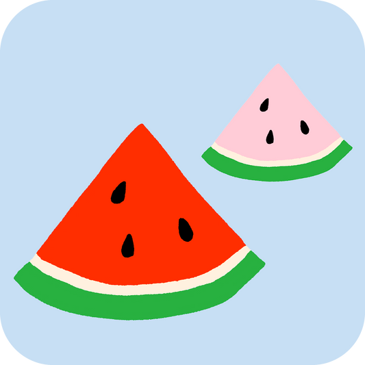 Watermelon Buddies Iron-On - Hot Dang Press