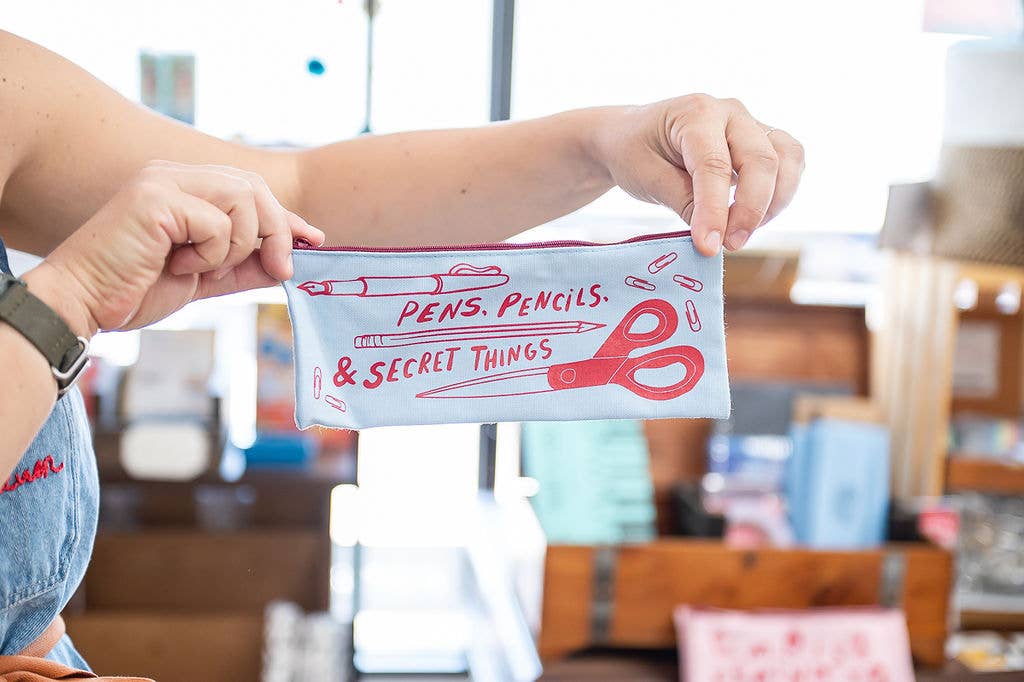 'Secret Things' Pencil Pouch