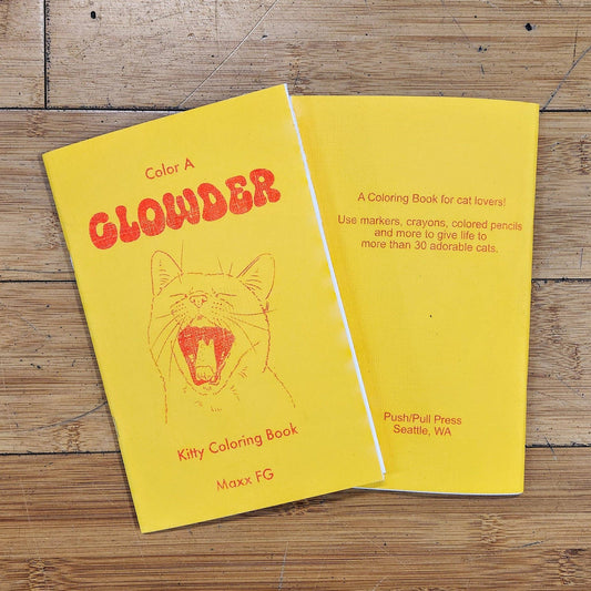 Color A Clowder: Kitty Coloring Book by Maxx FG