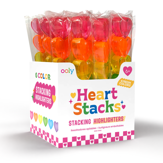 Heart Stacks: Stacking Highlighters